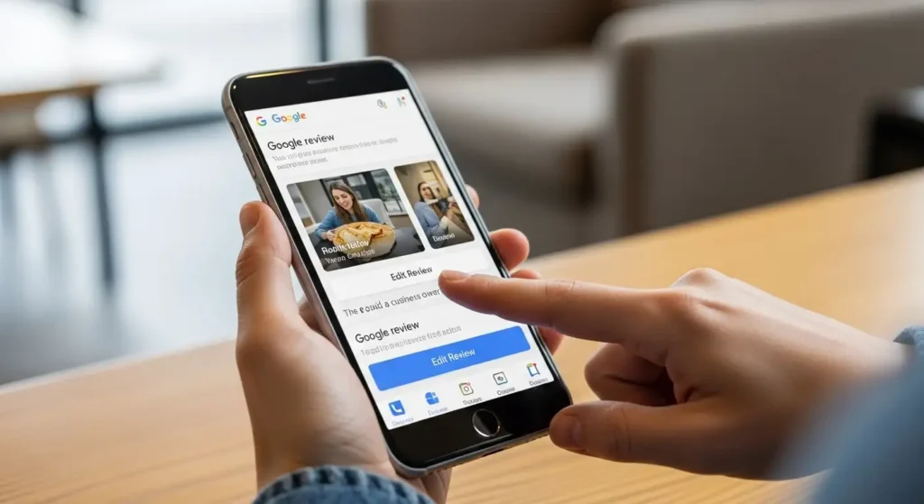 how do i edit a google review